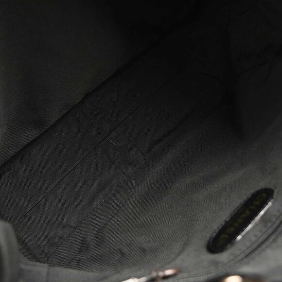 Chanel Black Calfskin Tote Chain Handbag XX40141 - Picture 8 of 10